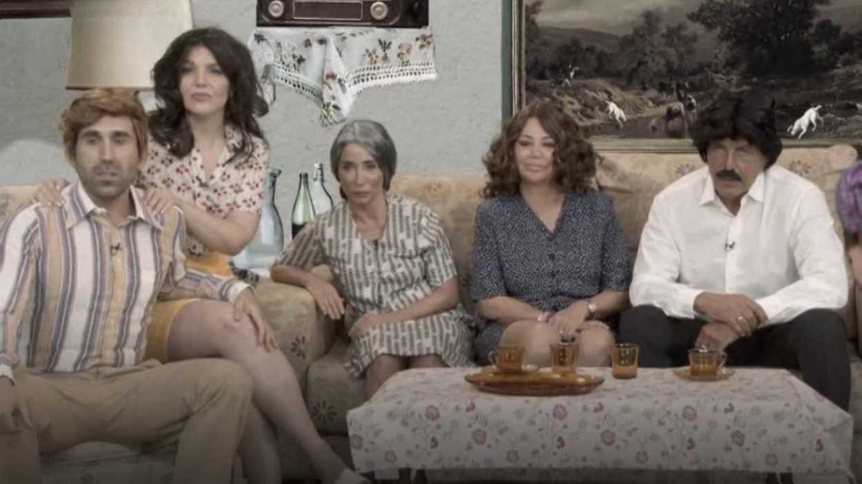 'La familia de la tele' versiona 'Cuéntame'. RTVE