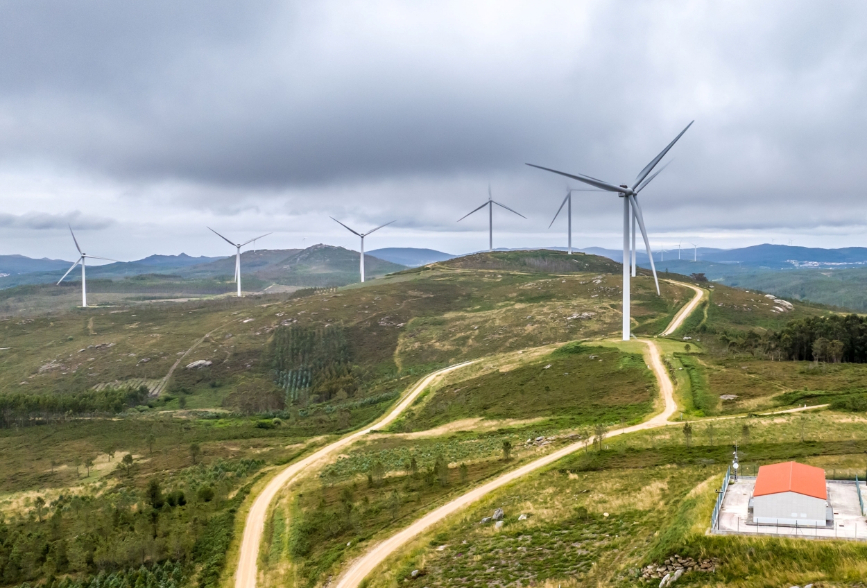 Una vez más, las políticas en materia de energía eólica de la Xunta, vuelve a estar en entredicho por las decisiones judiciales (Foto: Europa Press/Archivo).