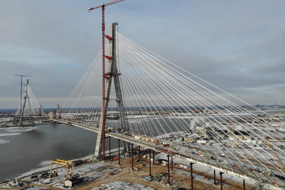 La construcción de Gordie Howe ha sido todo un hito de la ingeniería civil