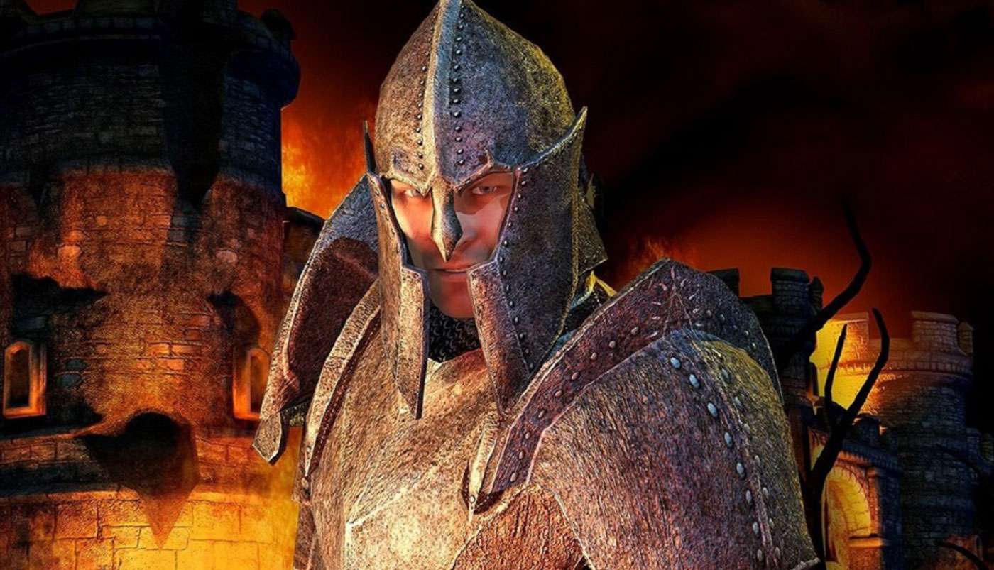 Un jugador de Oblivion lleva 50 días amenazando a los guardias en el Palacio Imperial