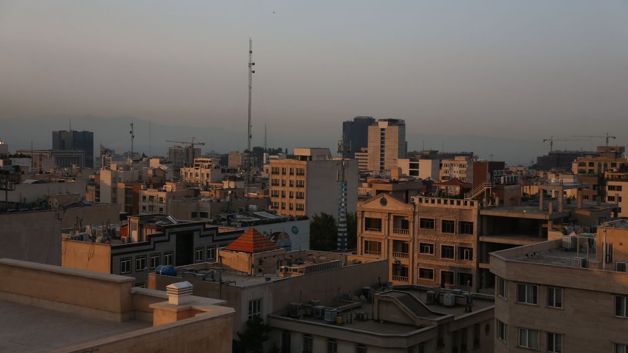 Teherán, capital de Irán, antes del ataque de Israel. EP. 