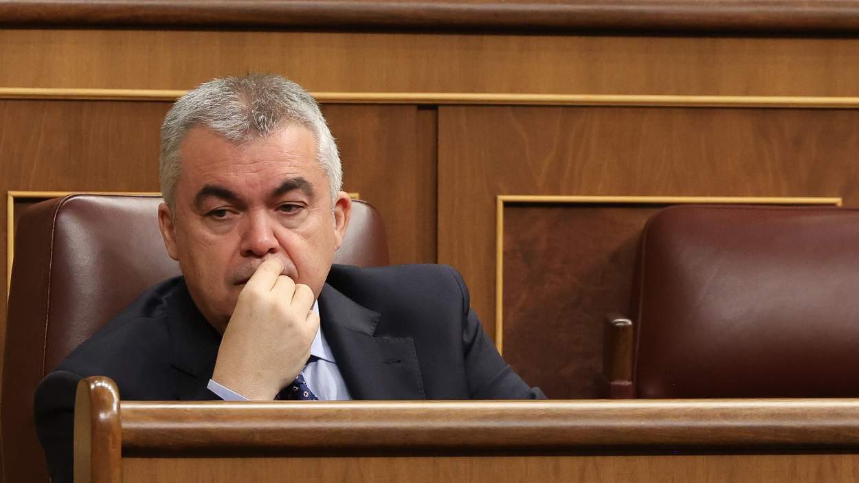 Santos Cerdán en el Congreso de los Diputados. EP