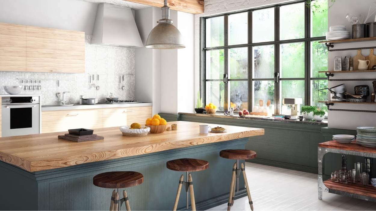 Una cocina. Canva