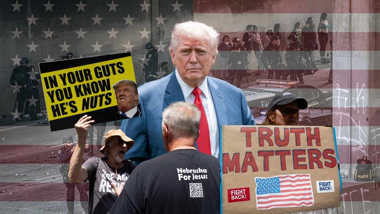 Las protestas por las deportaciones de la administración de Trump en Estados Unidos. Elaboración propia