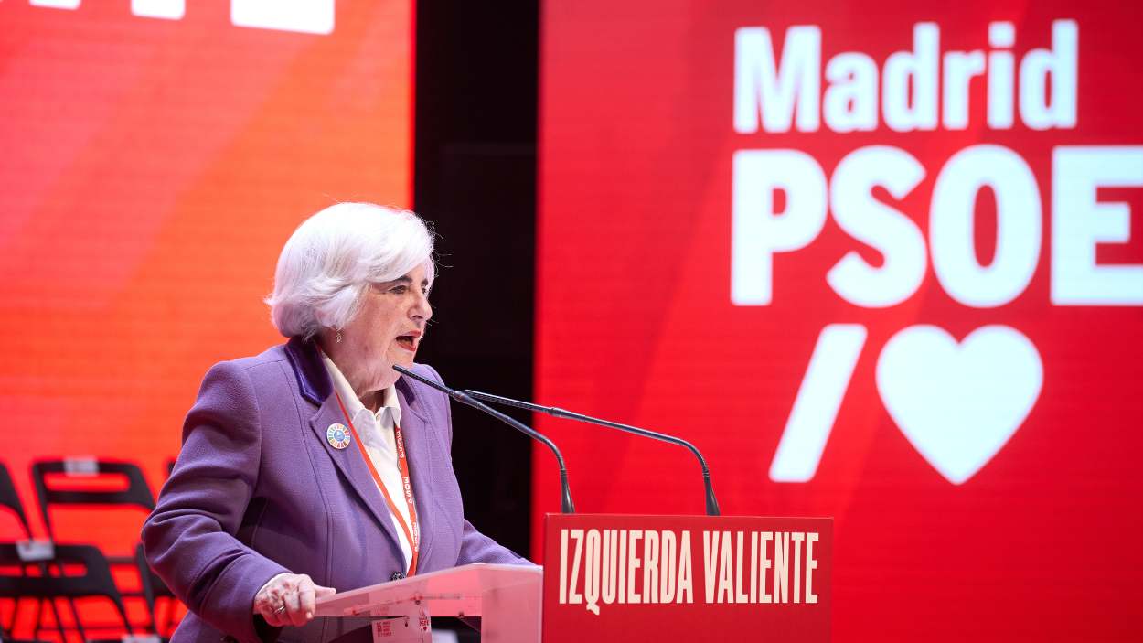 La presidenta del PSOE-M, Paca Sauquillo. EP