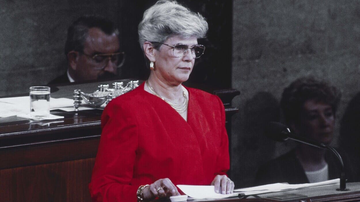 La expresidenta de Nicaragua, Violeta Chamorro. EP.