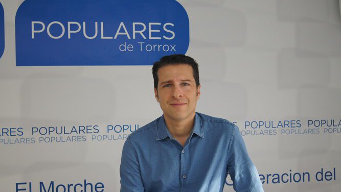 El alcalde de Torrox, Óscar Medina. 
