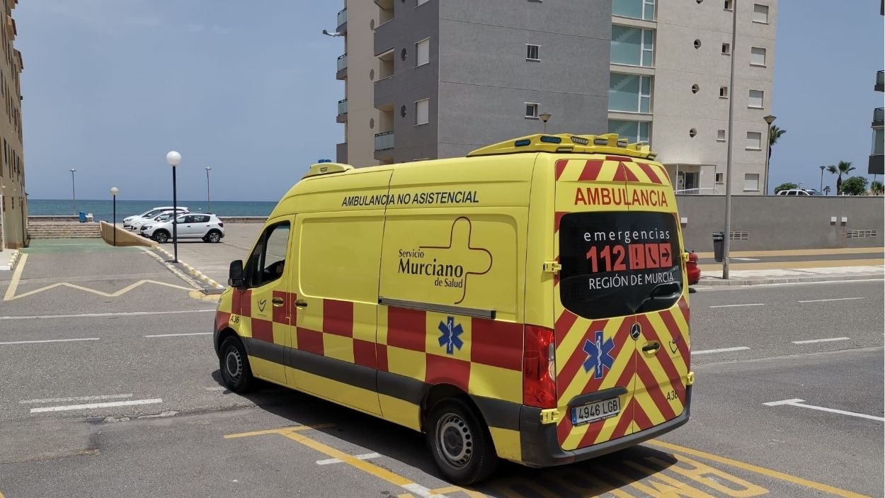 Imagen de una ambulancia. EP.