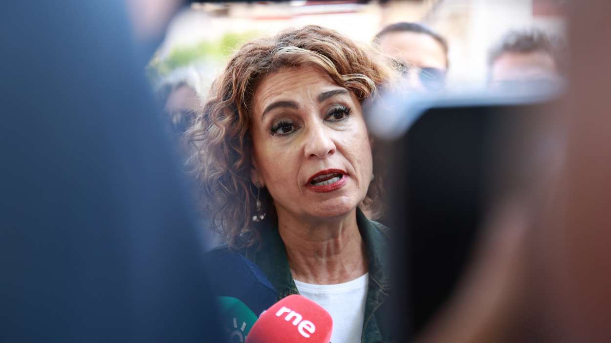 La vicepresidenta primera y ministra de Hacienda y secretaria general del PSOE-A, María Jesús Montero. EP