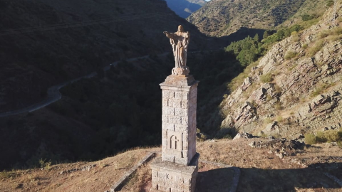 El Corazón de Jesús en Viniegra de Abajo. Foto: Ayuntamiento de Viniegra de Abajo