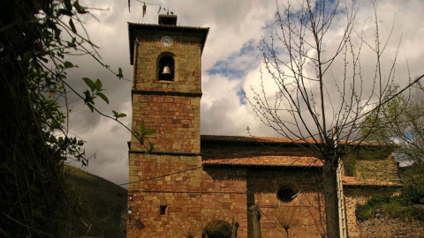 Iglesia de la Asunción - S.XVII (Viniegra de Abajo). Foto: Ayuntamiento de Viniegra de Abajo