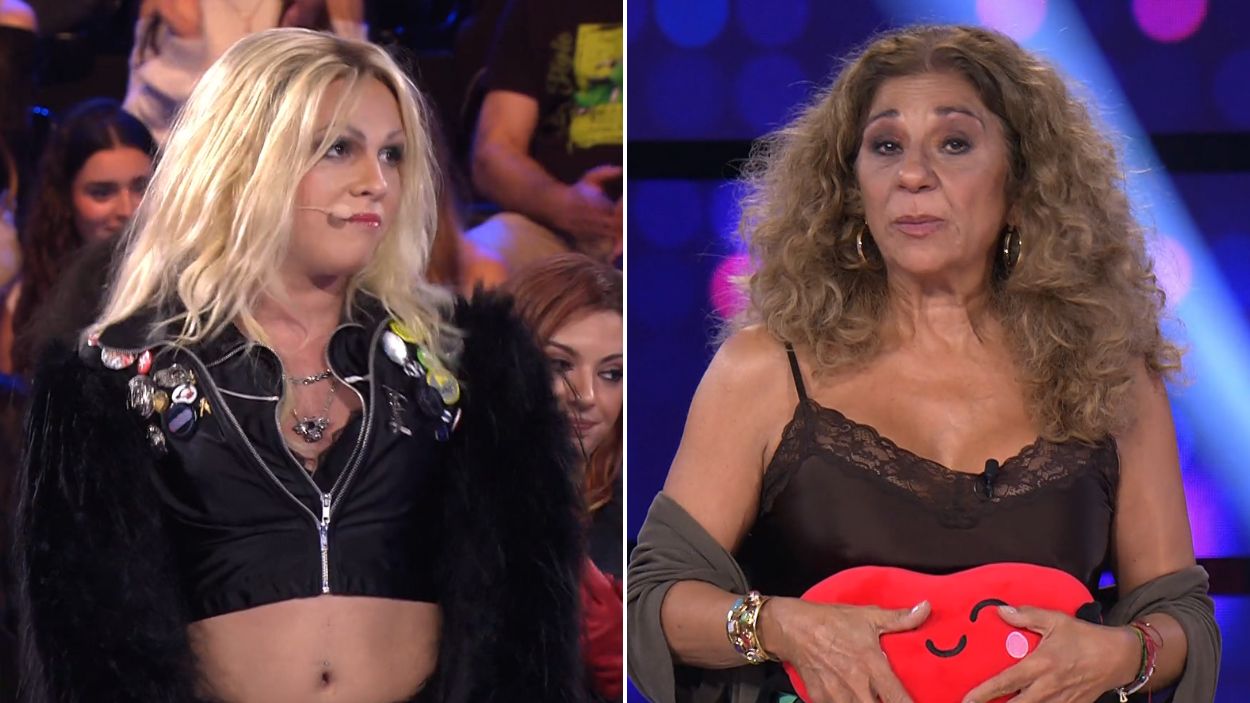 Yenesi y Lolita en 'Tu cara me suena'. Atresmedia Televisión