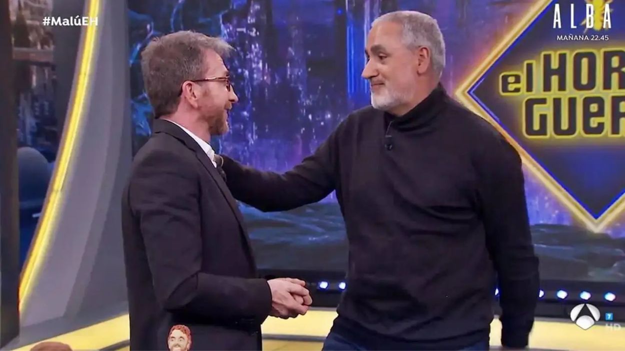 Pablo Motos y Jorge Salvador en 'El Hormiguero'. Atresmedia