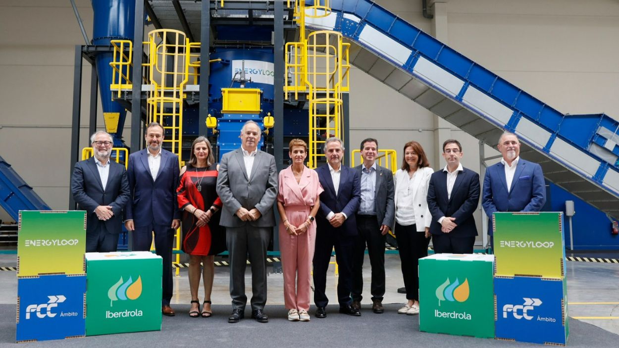 EnergyLOOP, la primera planta de reciclaje de palas de aerogenerador. Iberdrola.