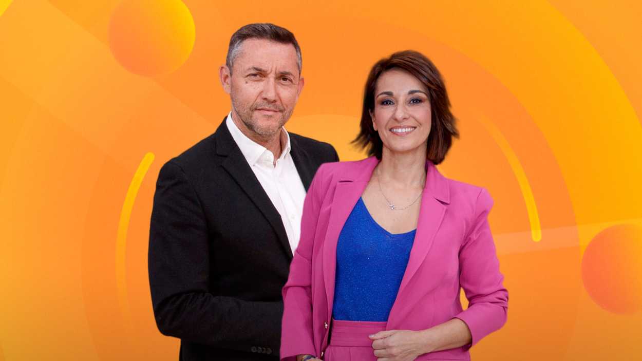 Javier Ruiz y Adela González, a por el récord mensual de 'Mañaneros 360'. RTVE