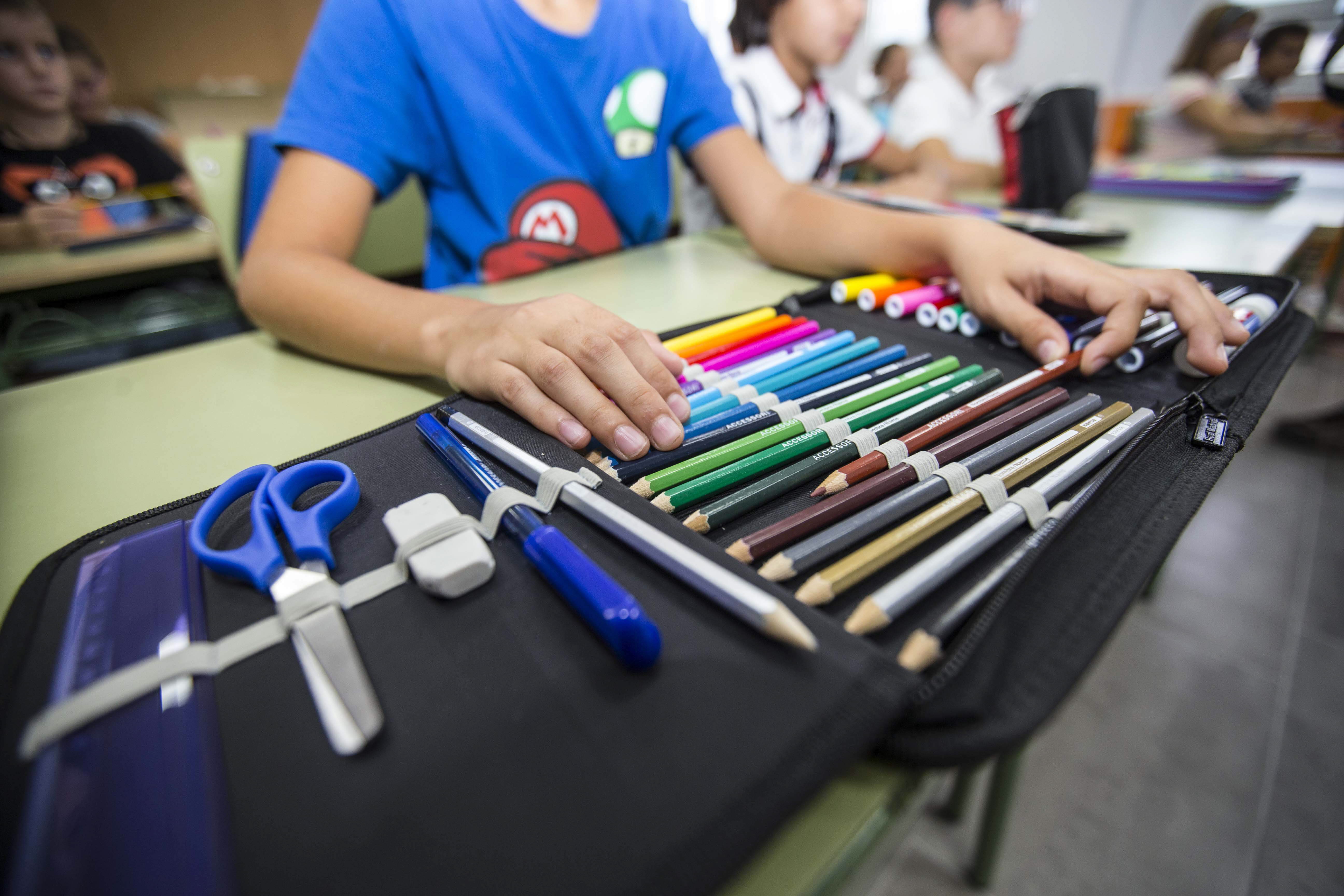 Material escolar para la vuelta al cole