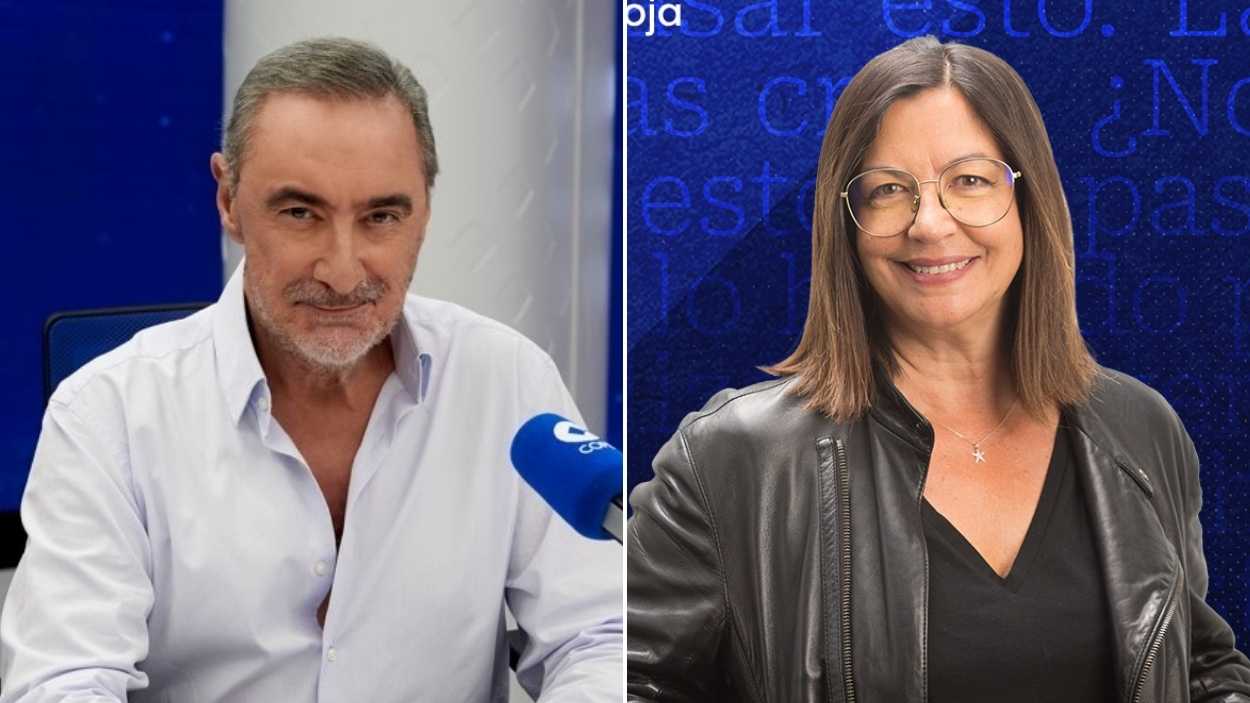 Carlos Herrera y Àngels Barceló. EP