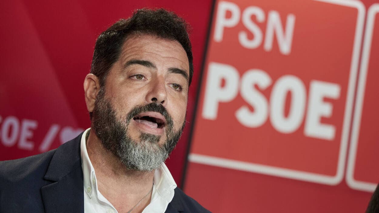 El ex vicesecretario general del PSOE de Navarra, Ramón Alzórriz. EP.