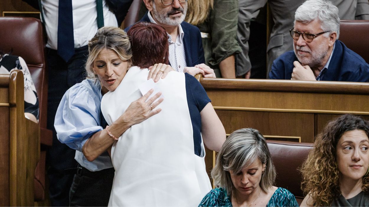 Yolanda Díaz y Águeda Micó. EP. 