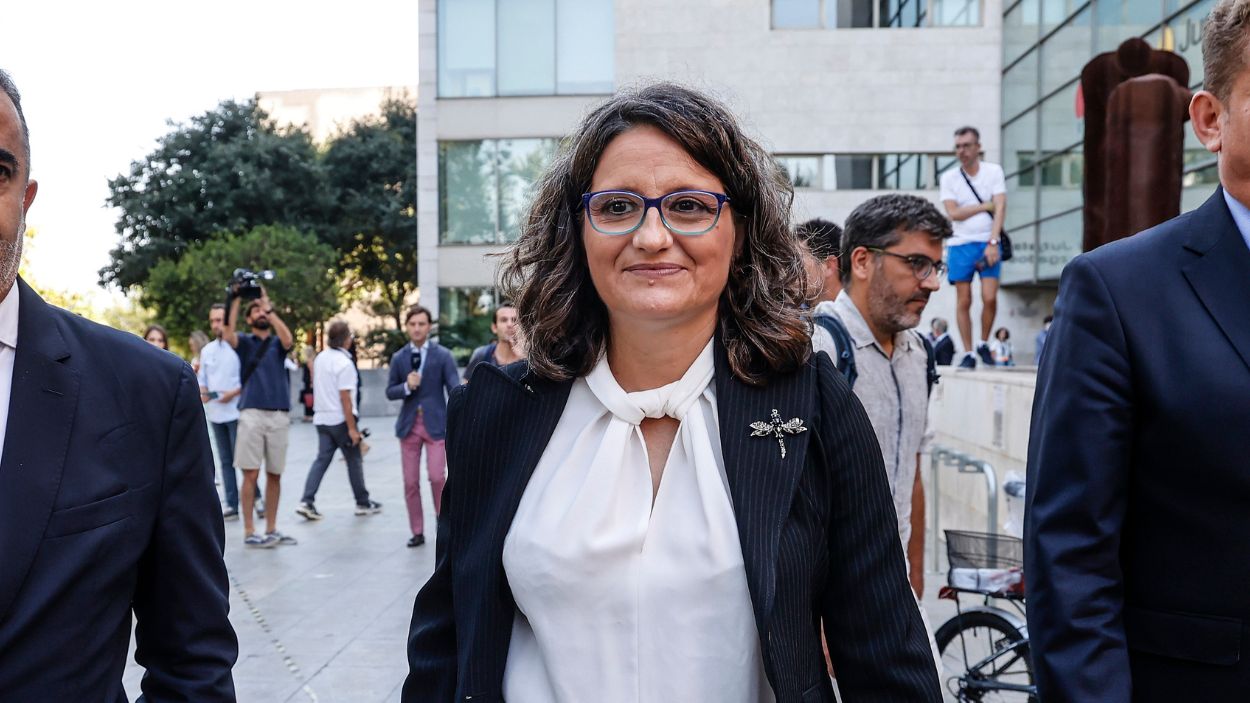 La exvicepresidenta de la Generalitat, Mónica Oltra, en una imagen de archivo. EP.