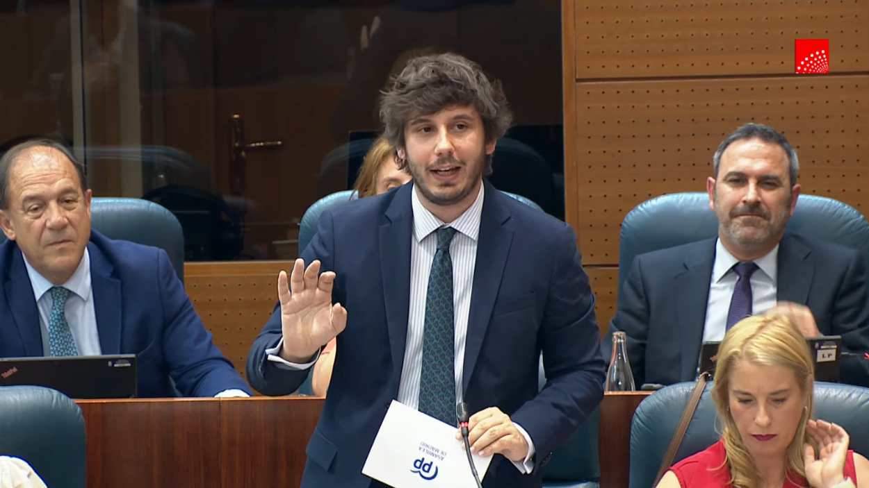 El diputado del PP en la Asamblea de Madrid, Pablo Posse.