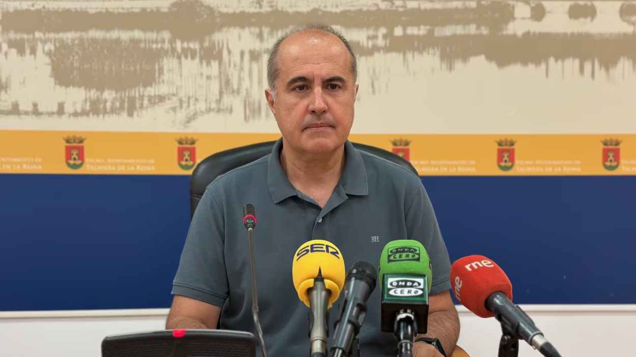 Jesús García-Barroso, concejal de Hacienda en el Ayuntamiento de Talavera y portavoz del equipo de Gobierno. Ayto Talavera.