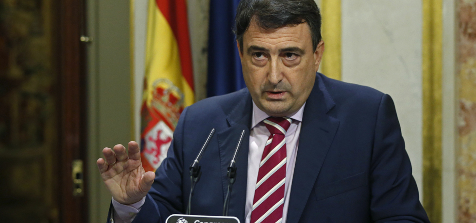 El portavoz del PNV en el Congreso, Aitor Esteban