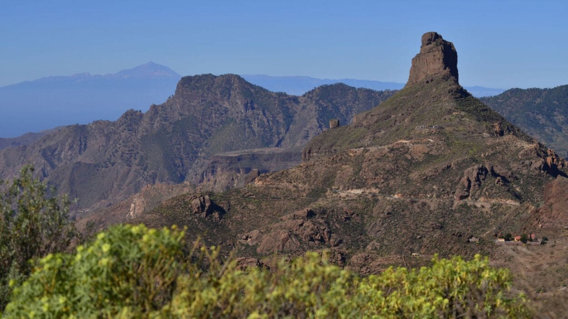 El Roque Bentayga en Tejeda, Gran Canaria