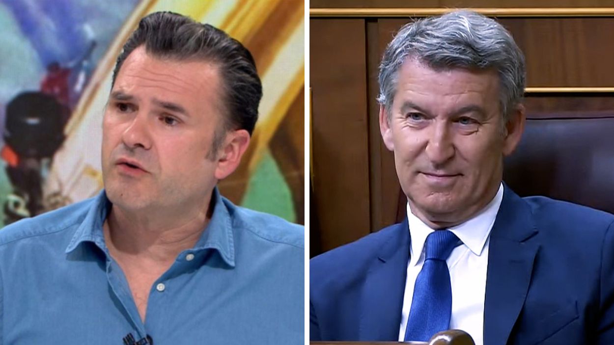 Fotomontaje de Iñaki López y Alberto Núñez Feijóo. Elaboración propia.