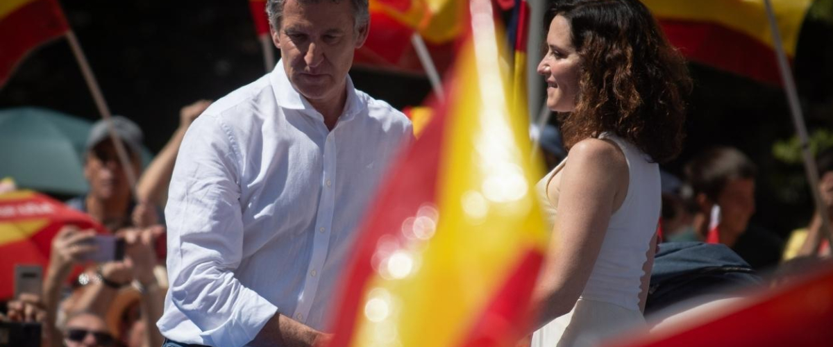 Ayuso vuelve a hablar de los “narcos” tras hacerlo hace unos días en presencia de Feijóo