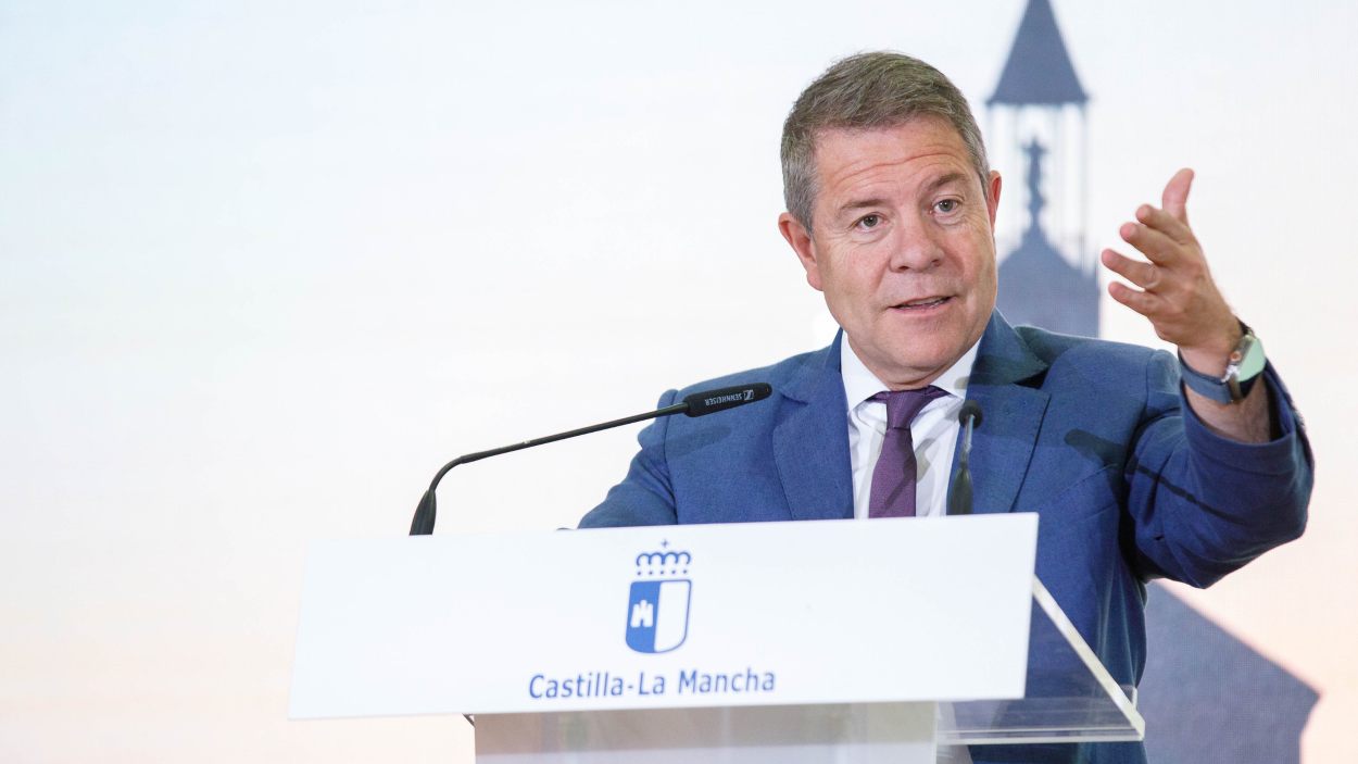 Emiliano García Page, presidente de Castilla La Mancha. JCCM.