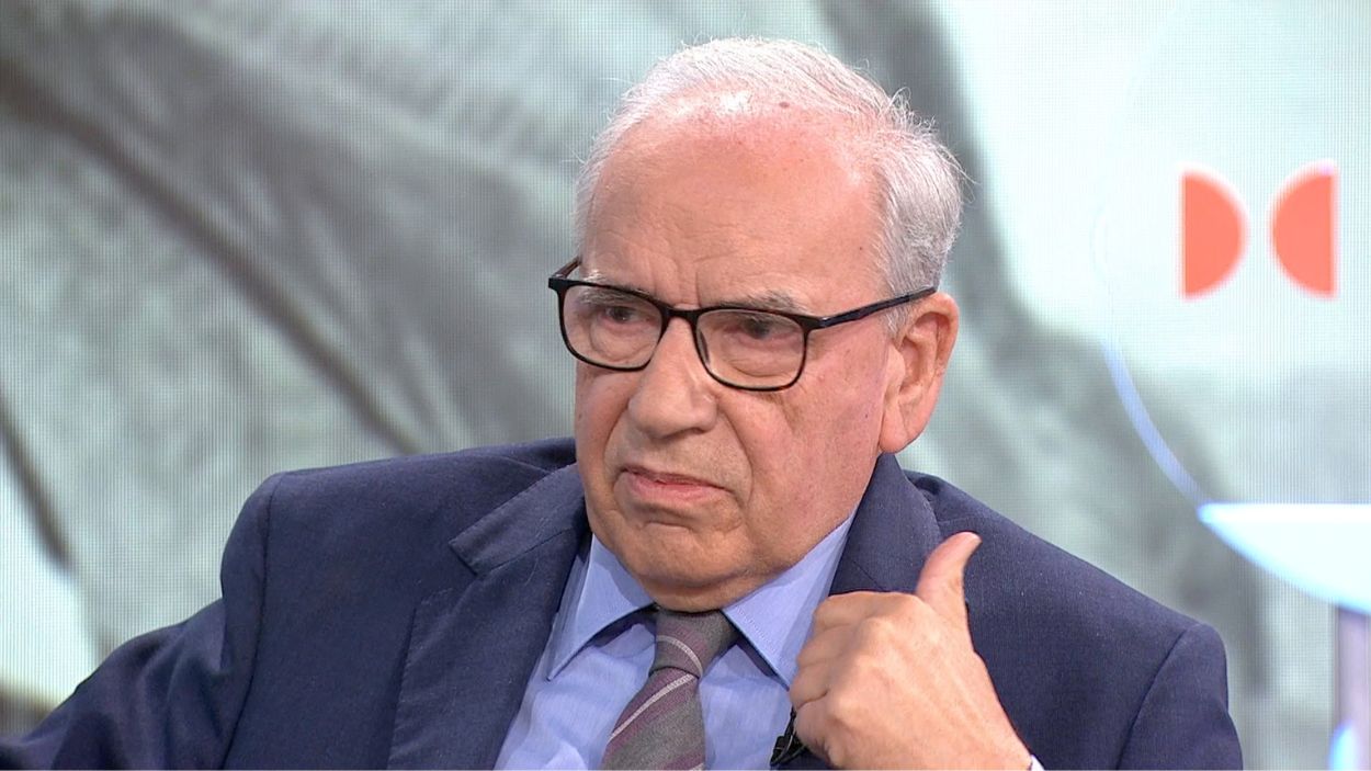 Alfonso Guerra en 'Espejo Público'. Atresmedia