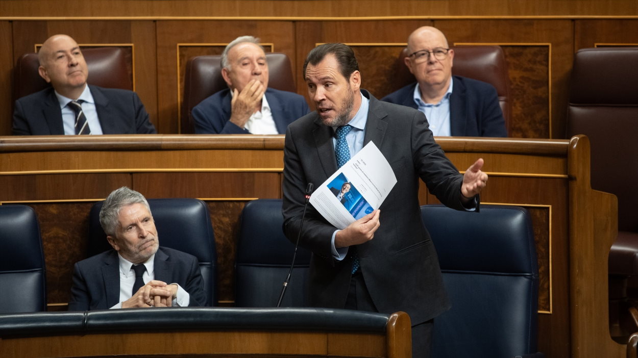 El ministro de Transportes Óscar Puente. EP. 