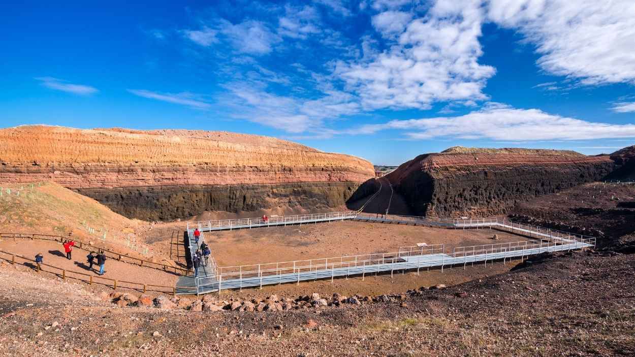 Volcán Cerro Gordo Granátula de Calatrava (Ciudad Real)