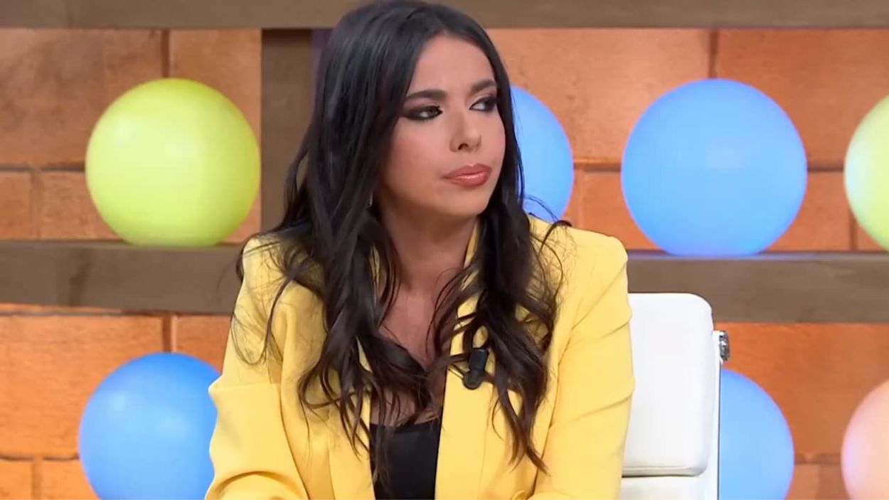 Sarah Santaolalla en 'Malas lenguas'. TVE