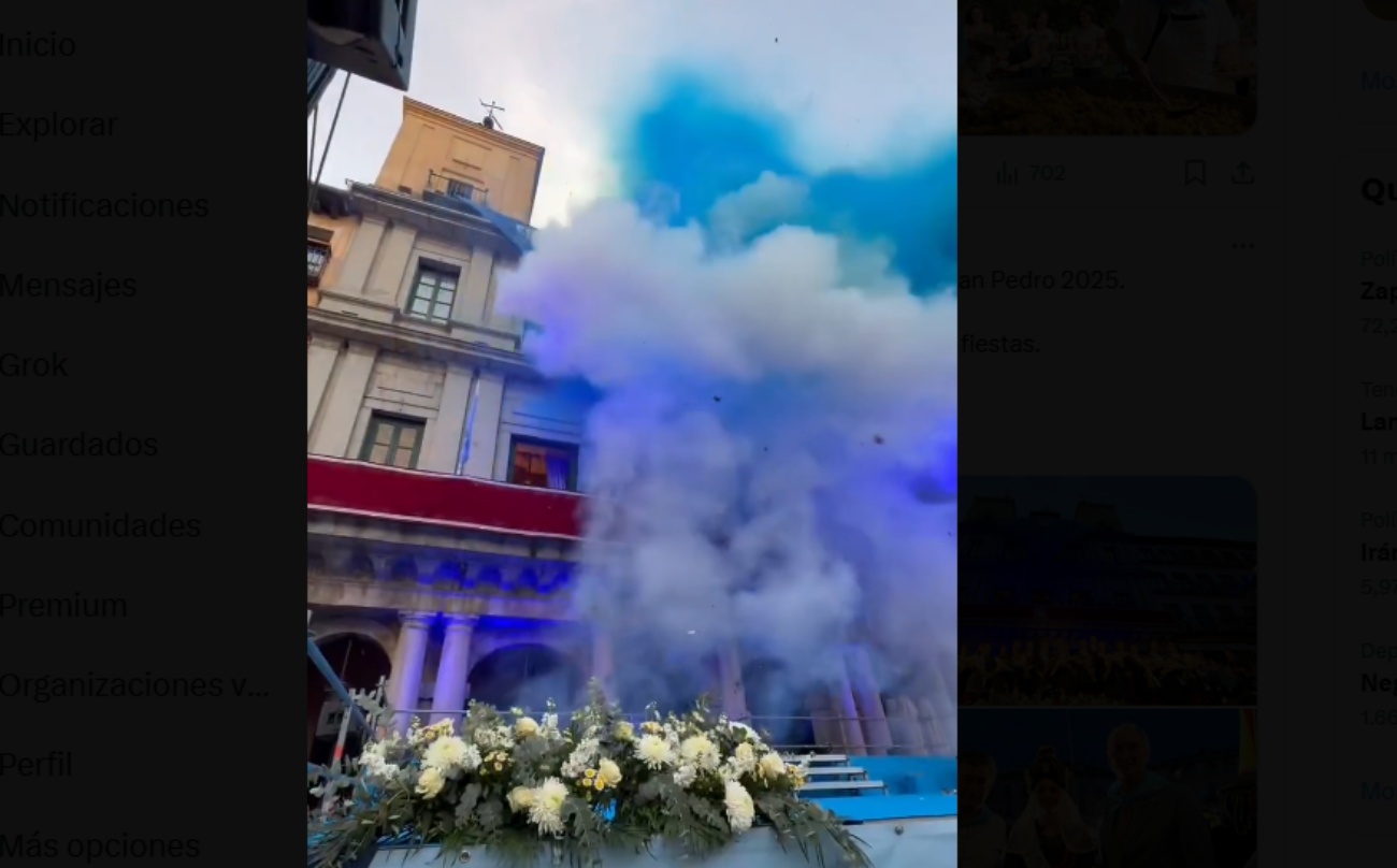 Algunos de los asistentes al acto de apertura de las Fiestas de Segovia sufrieron quemaduras en el pelo y la piel. (Foto: Twitter)