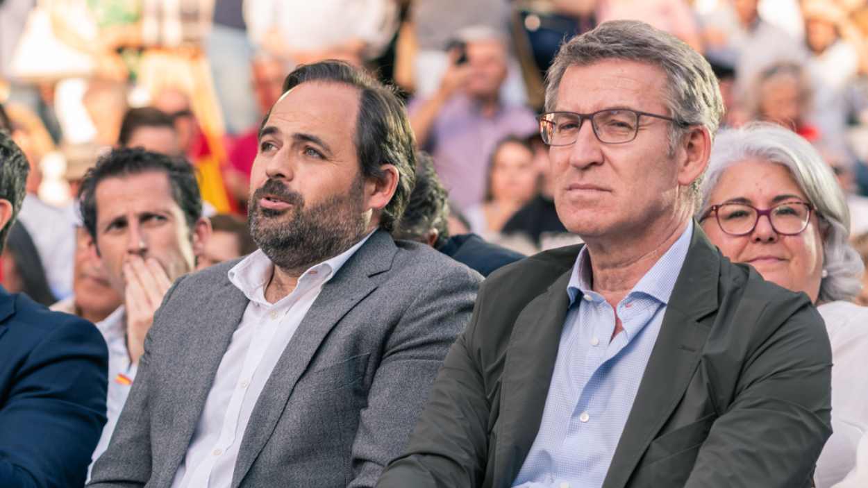 Paco Núñez y Alberto Núñez Feijóo. EP.