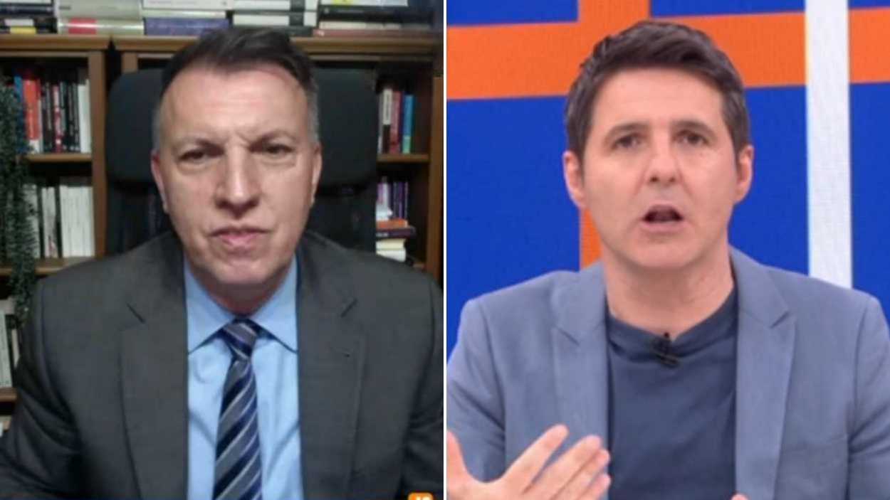 Joaquim Bosch y Jesús Cintora, en 'Malas lenguas'. RTVE