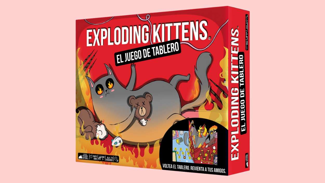 El juego de cartas más popular en España se expande: asi es 'Exploding Kittens: El juego de tablero'