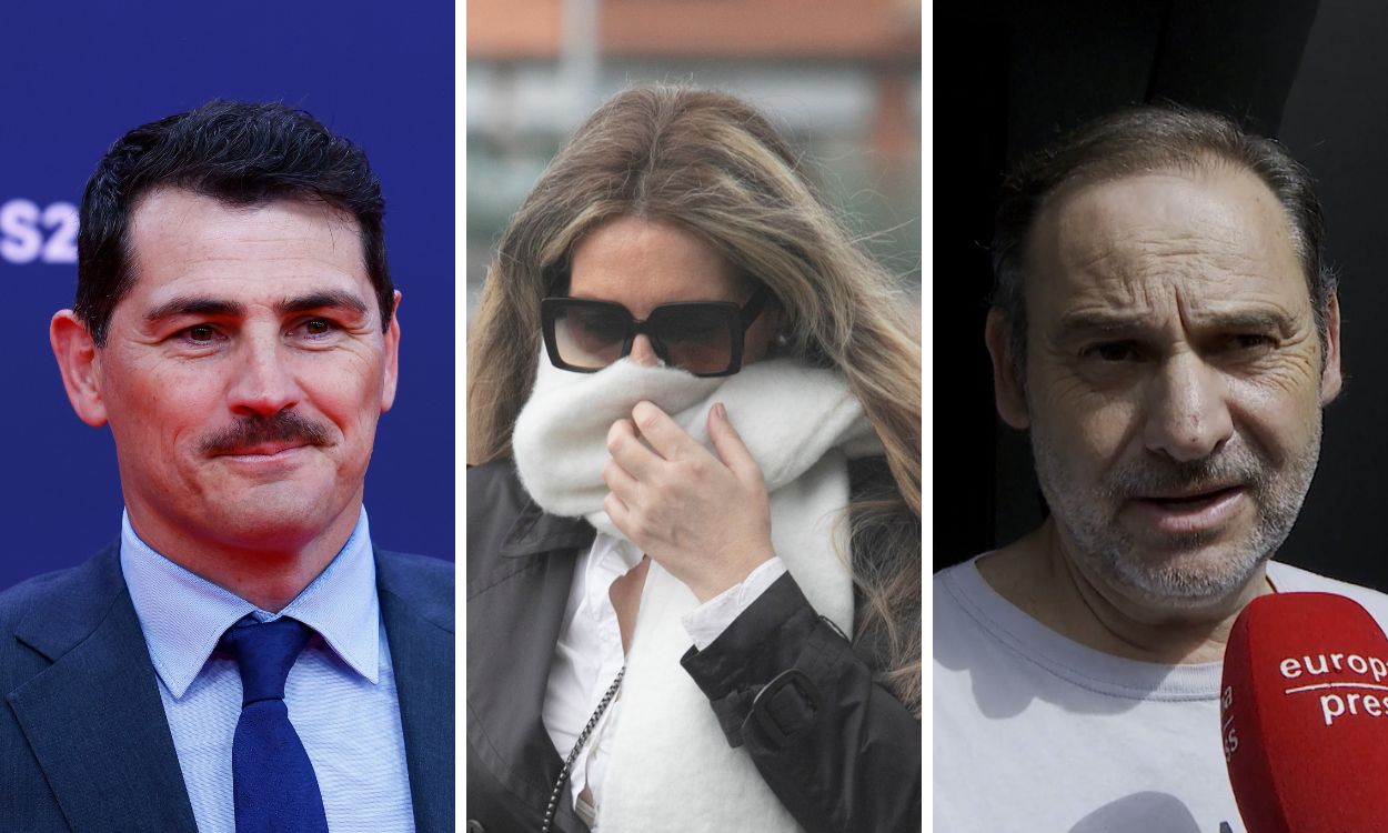 Iker Casillas, Claudia Montes y José Luis Ábalos. EP