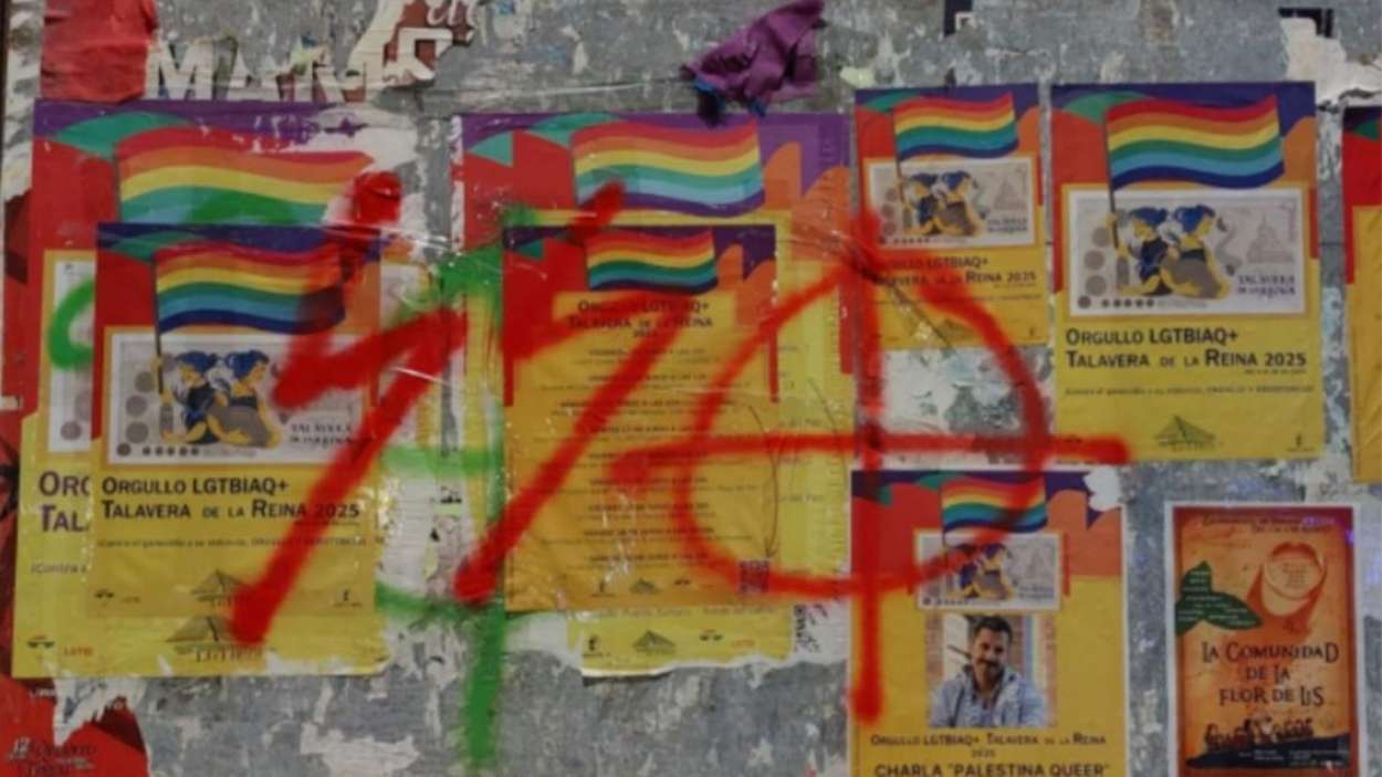 Pintadas nazis Talavera de la Reina