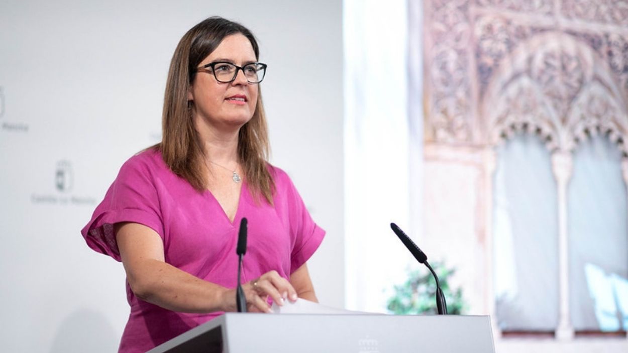 Esther Padilla, consejera portavoz. JCCM.