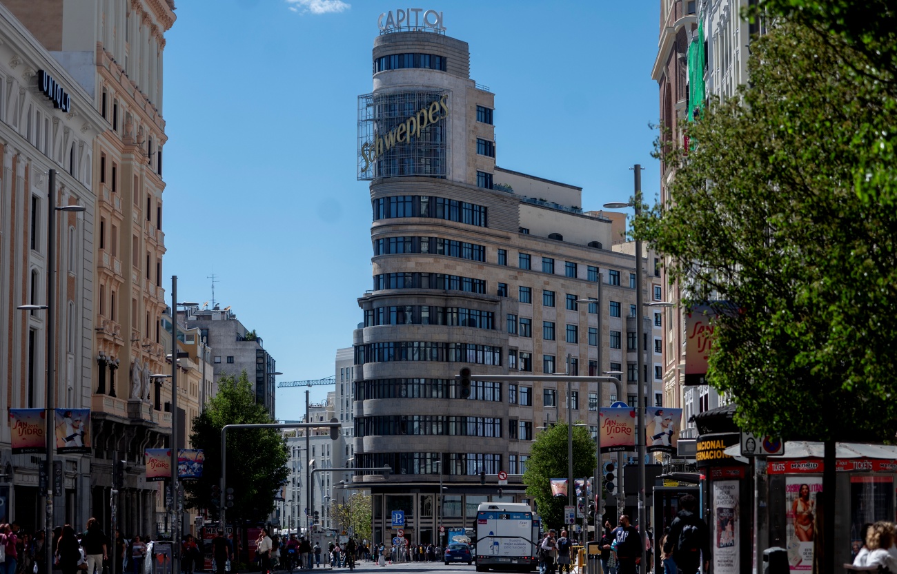 Calle Gran Vía, Madrid