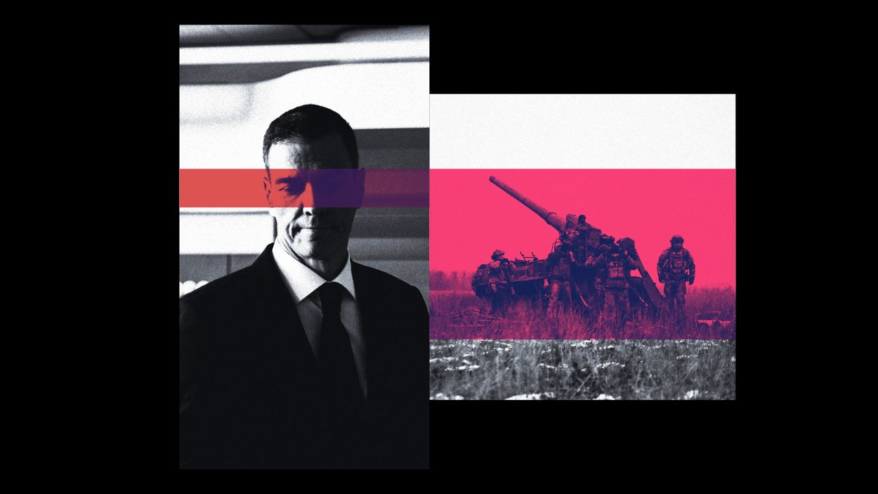 Pedro Sánchez. Ilustración: Víctor Sanjuan.