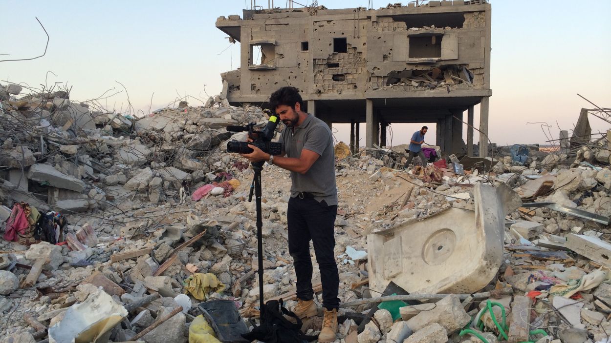 Hernán Zin, director de 'Nacido en Gaza'. 