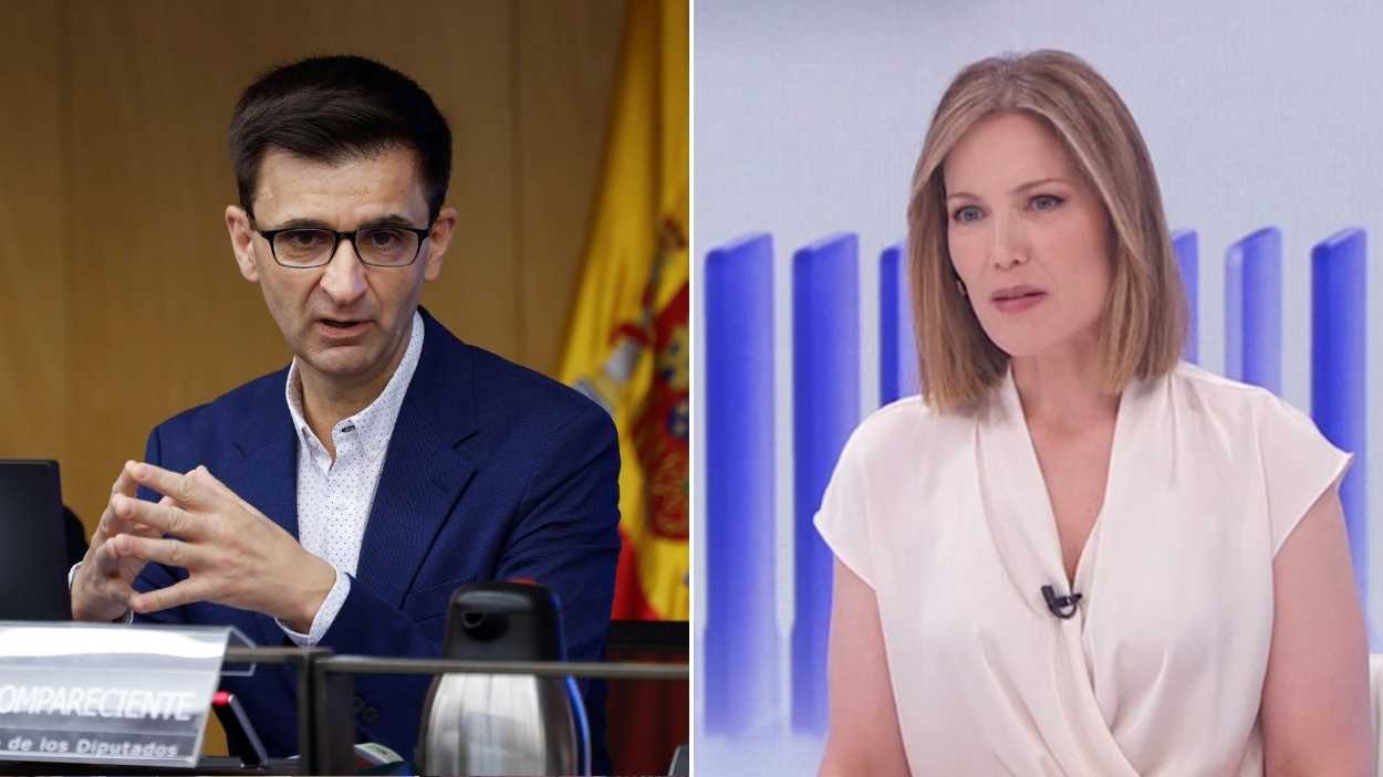 José Pablo López y Silvia Intxaurrondo. RTVE
