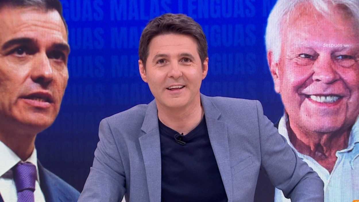 Jesús Cintora retrata a Felipe González en 'Malas lenguas'. RTVE