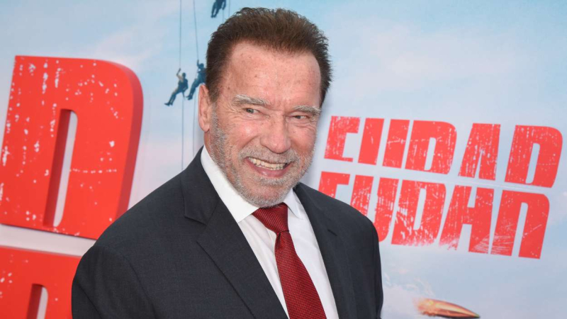 Schwarzenegger en la premiere de la serie Fubar de Netflix Schwarzenegger en la premiere de la serie Fubar de Netflix