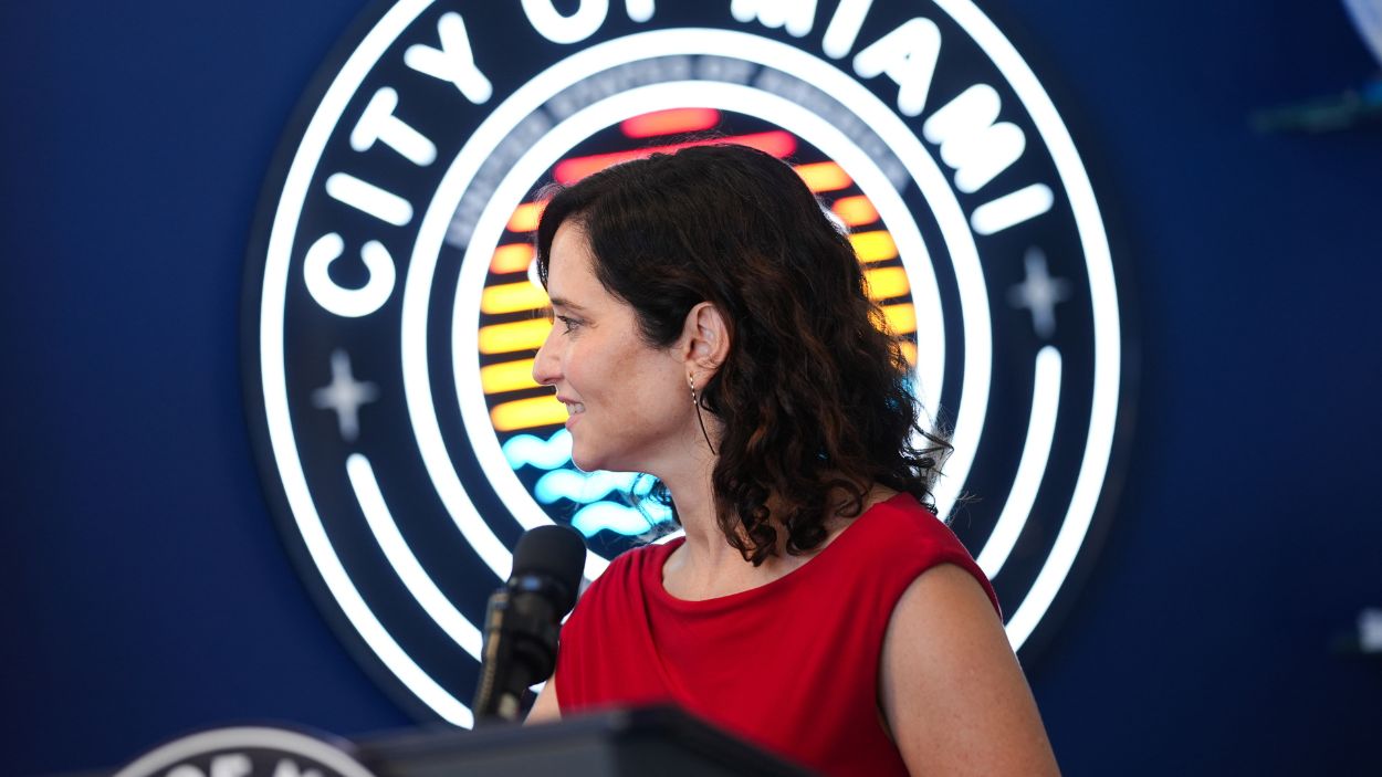 La presidenta de la Comunidad de Madrid, Isabel Díaz Ayuso.EP.
