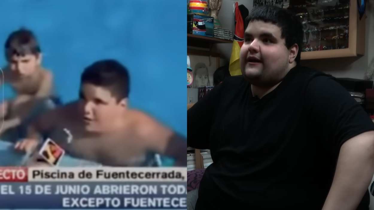 El niño viral de la piscina de Fuentecerrada, trece años después: "Me pegaron palizas y arruiné mi adolescencia"